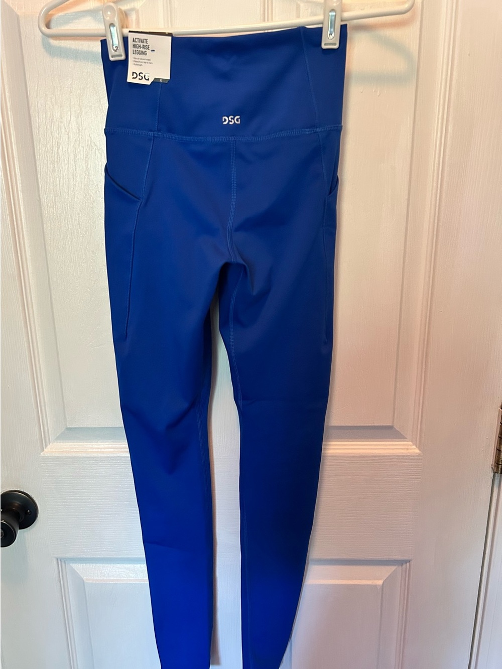 XXS DSG Cobalt Blue High-Waist Women’s Active Leggings